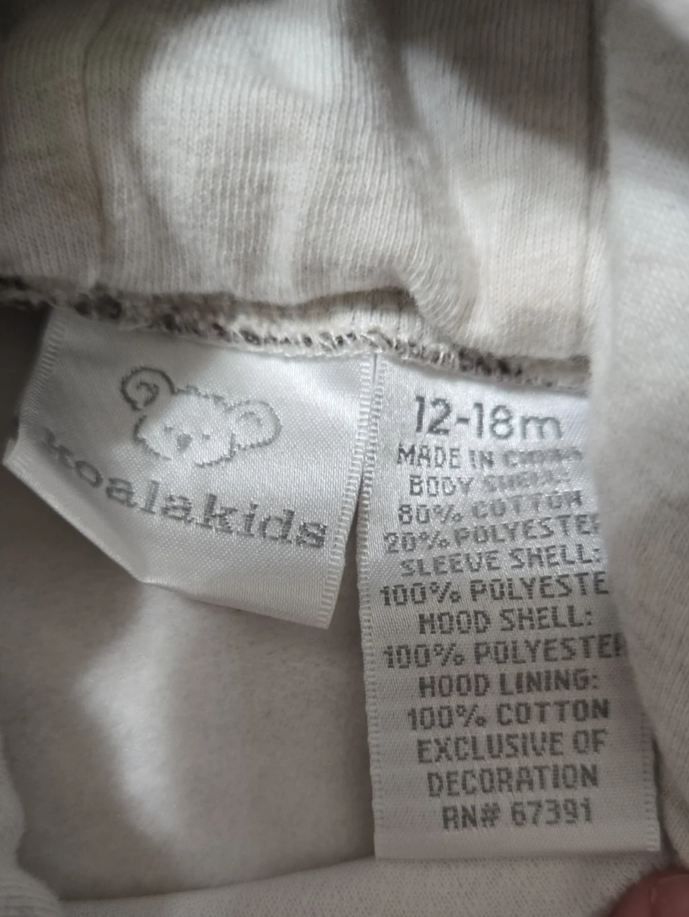 Koala Kids Baby Moose Fleece Hooded Romper Jumpsuit One-Piece